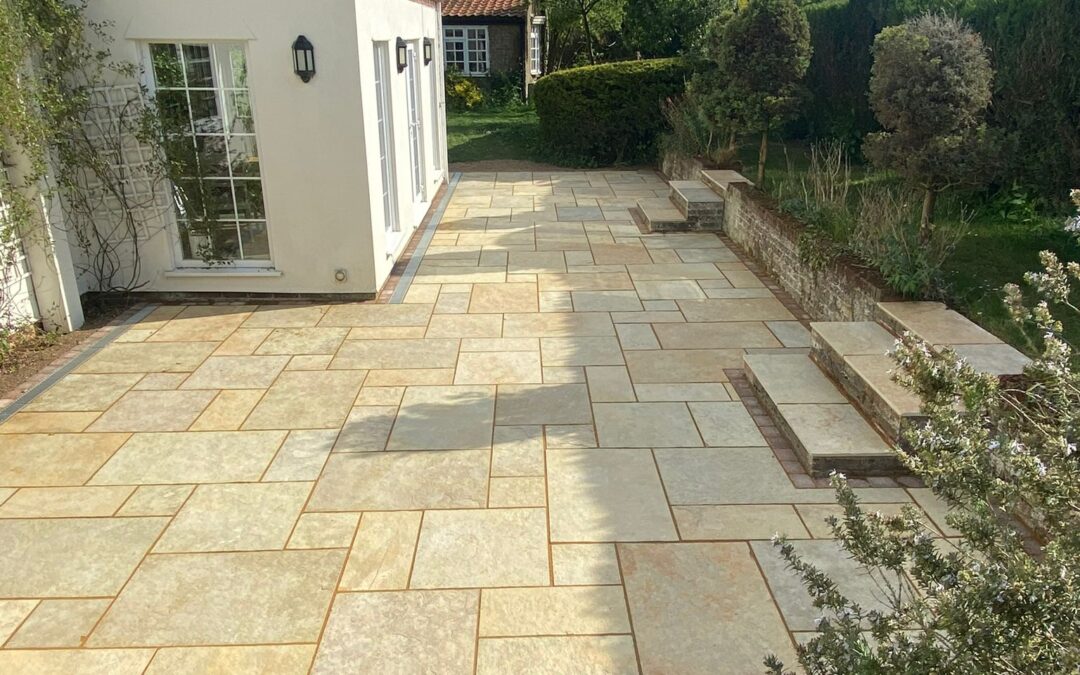 The Process of Installing a New Patio with Paving Projects